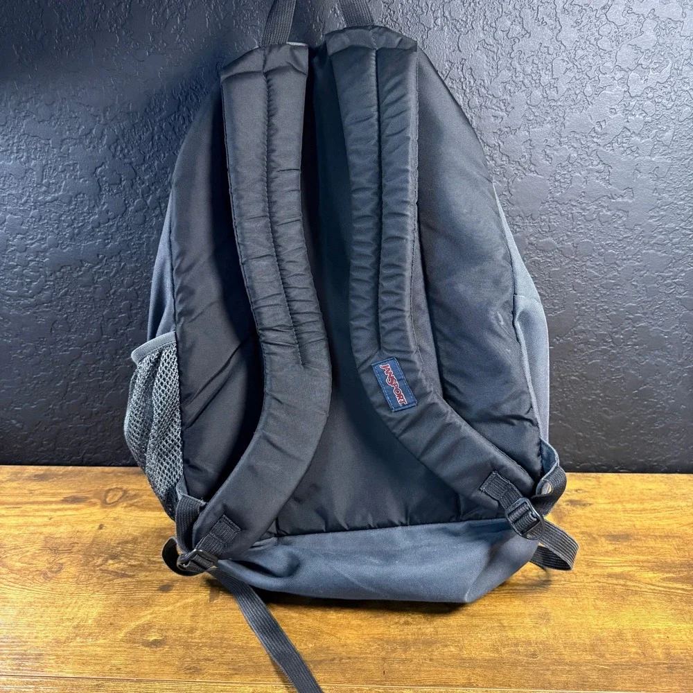JanSport Big‎ Student Grey Polyester Backpack Unisex OS